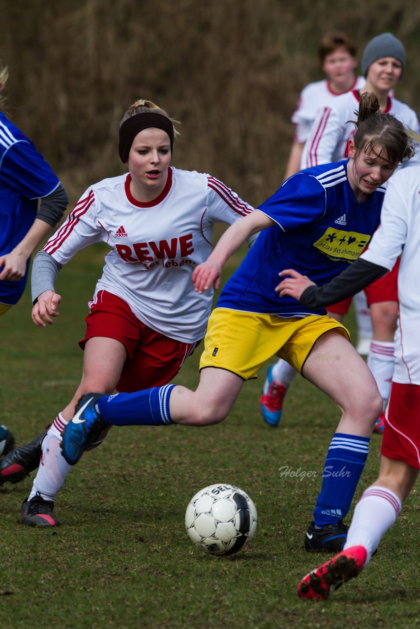 Bild 338 - B-Juniorinnen Tus Tensfeld - TSV Gnutz o.W. : Ergebnis: 1:3